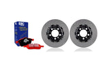 EBC 2 Piece SG Racing Rear Rotor Set W/ Redstuff Pads - Porsche / 991 / 992 / 911 by EBC S25KR1007