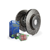 EBC S3 Kits Greenstuff Pads & GD Rotors (Rear 326x30mm)