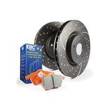 EBC S8 Kits Orangestuff Pads & GD Rotors (Rear 350x28mm)