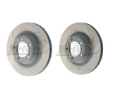 SHW Performance SHW Performance Rear Slotted Monobloc Brake Rotor Kit (350x28) - Porsche / 970 / Panamera / 4.8L PRL39727-PRR39728