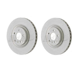 SHW Performance SHW Performance Front Smooth MB Brake Rotor Kit (350x34) - Porsche / 971 / Panamera (w / Black Caliper) PFL39735-PFR39736