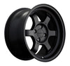 9six9 SIX-1 Deep 15" 4x100 Matte Black - 15x8 et20 / 4x100 / cb73.1 (15.4 lbs)