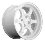 9six9 15x8 et20 / 4x100 /  cb73.1 9six9 SIX-1 Deep 15" 4x100 Competition White 9001D-1580-20-400-WHT