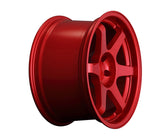9six9 15x8 et20 / 4x100 /  cb73.1 9six9 SIX-1 Deep 15" 4x100 Candy Apple Red 9001D-1580-20-400-RED