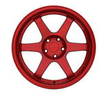 9six9 9six9 SIX-1 18" 5x114.3 Candy Apple Red