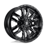 Fuel Wheels D595 Sledge 20" 8x180 Gloss Black Milled by Fuel Offroad D59520001847