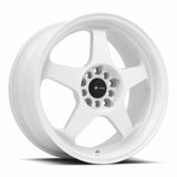 VORS SP1 16" 4x100/4x114.3 All White by VORS Wheels