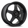 VORS SP1 17" 4x108 All Matte Black - 17x8 et30 / 4x108 / cb73.1 (20.6 lbs)