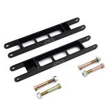SPL Parts Rear Lower Trailing Arms Anodized Black - BMW / E8X / E9X