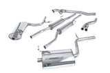 Milltek Cat Back Exhaust - Audi B6 A4 1.8T Quattro Sedan / Avant 163BHP (5 speed) by Milltek SSXAU033