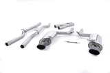 Milltek Cat Back Exhaust - Audi B7 RS4 by Milltek SSXAU062BLK