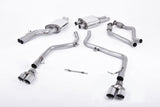Milltek Race Version Cat Back Exhaust - Audi B8 S5 3.0T Coupe & Cabriolet (S-Tronic) by Milltek SSXAU265