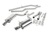 Milltek Cat Back Exhaust - Audi B6 S4 - Non-Resonated (Louder) / Jet-100 Cerakote Black Tips
