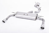 Milltek 3" Cat Back Exhaust - Audi A3 8V Quattro by Milltek SSXAU485