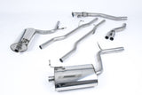 Milltek Cat Back Exhaust - Audi B7 A4 2.0T Quattro Manual by Milltek SSXAU515