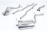 Milltek Cat Back Exhaust - Audi B7 A4 2.0T Quattro Tiptronic by Milltek SSXAU516
