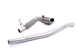 Milltek Large Bore Downpipe and Hi-Flow Sports Cat - Audi MK3 TT-S by Milltek SSXAU583