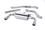 Milltek Resonated Cat Back Exhaust System (Titanium Tips) - BMW F22 M235i Coupe (W/o xDrive) by Milltek SSXBM1028