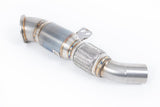 Milltek 4.5" Downpipe with 3.5" Flex & 100 CPSI Race Cat - BMW F22 M240i Coupe LCI (W/o xDrive) by Milltek SSXBM1322