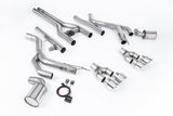Milltek Active H Axle Back Exhaust - Dodge / RAM Challenger SRT Hellcat (inc Redeye and Widebody Models) by Milltek SSXDOD101