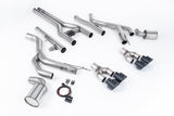 Milltek Active H Axle Back Exhaust - Dodge / RAM Challenger SRT Hellcat (inc Redeye and Widebody Models) by Milltek SSXDOD102