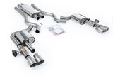 Milltek Dual Quad Outlet Active Valved Cat Back Exhaust - Ford Mustang 2.3 EcoBoost (S650 Fastback) by Milltek SSXFD436