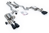 Milltek Dual Quad Outlet Active Valved Cat Back Exhaust - Ford Mustang 2.3 EcoBoost (S650 Fastback) by Milltek SSXFD440