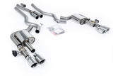 Milltek Dual Quad Outlet Active Valved Cat Back Exhaust - Ford Mustang 2.3 EcoBoost (S650 Fastback) by Milltek SSXFD441