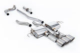 MIlltek Acura Integra Type S (DE5) 2.0 Turbo Cat Back Exhaust System