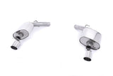 Milltek Axel Back with Polished GT-90 Tips - Land Rover / Range Rover Sport 5.0 Supercharged (L494) (Pre-facelift Only) by Milltek SSXRR109