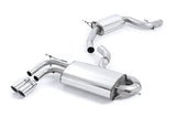 Milltek 2.75" Twin Outlet Cat Back Exhaust with Polished Trims - VW/Audi / 2.0T FSI / 8P A3 / Mk5 GTI / 3 Door by Milltek SSXVW148