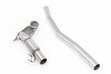 Milltek Catted Downpipe - VW Arteon 2.0T 4Motion (Non Valved / Downturn Tips) by Milltek SSXVW729