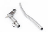 Milltek Catted Downpipe - VW Arteon 2.0T 4Motion (Non Valved / Downturn Tips) by Milltek SSXVW731