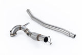 Milltek Catted Downpipe - VW Arteon 2.0T 4Motion (Non Valved / Downturn Tips) by Milltek SSXVW732