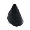 BFI A90 Supra Manual Shift Boot (Alcantara) - Black Alcantara / Black Stitch