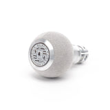 BFI Heavy Weight Shift Knob - GS2 - Silver Gray Alcantara - Machined Finish - 964 / 997 by BFI GS2U-96-4978