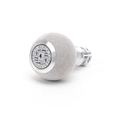 BFI Heavy Weight Shift Knob - GS2 - Silver Gray Alcantara - Machined Finish - 981 / 991 by BFI GS2U-91-4978