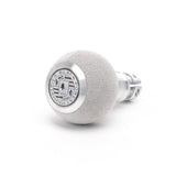 BFI Heavy Weight Shift Knob - GS2 / DSG - Silver Gray Alcantara - Machined Finish - VW / Audi by BFI GS2DGU-02-4978