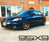 9six9 Wheels 15x8 et20 / 4x100 /  cb73.1 9six9 SIX-1 Deep 15" 4x100 Matte Bronze 9001D-1580-20-400-FBZ
