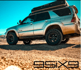 9six9 Wheels 17x8.5 et-10 / 6x139.7 / cb106.1 9six9 SIX-1 Truck 17" 6x139.7 Matte Black 9001-1785-10-639-FBK