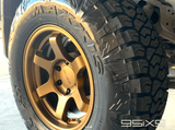 9six9 18x9 et0 / 6x139.7 / cb106.1 9six9 SIX-1 Truck 18" 6x139.7 Matte Bronze 9001-1890-00-639-FBZ
