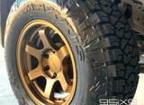 9six9 17x8.5 et-10 / 6x139.7 / cb106.1 9six9 SIX-1 Truck 17" 6x139.7 Matte Bronze 9001-1785-10-639-FBZ