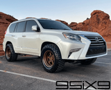 9six9 Wheels 16x8 et-10 / 6x139.7 /  cb106.1 9six9 SIX-1 Deep Truck 16" 6x139.7 Matte Bronze 9001D-1680-10-639-FBZ