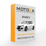 Motoza Performance Stage 2 for Stock Injectors Motoza Stage 2 or 2+ Tune: VW GTI/Golf - MK5 (2.0T FSI/ EA113) MTZ_S2_GTI_MK5