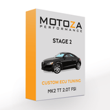 Motoza Performance Stage 2 for Stock Injectors Motoza Stage 2 Remote Tune: Audi TT (MK2 / 8J - 2.0T FSI) MTZ_S2_TT_MK2