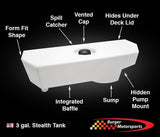 Burger Motorsports Burger Motorsport - 3 Gallon Stealh Water/Methanol Injection (WMI) Tank - BMW / F3x / F8x BMS-WMT-3GS-F