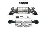 Soul Performance X-Pipe Exhaust System - Porsche 992.2 Carrera by Soul Performance POR.9922.XP