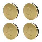 Titan 7 58mm Flat Center Cap Set of 4 (Medalist Gold) by Titan 7 TACC58FMG4P
