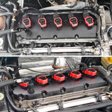 VW 5 cyl 2.5L 20V 07K CAST ALUMINUM VALVE COVER by SPA Performance ACTPVL08BK