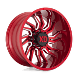 XD Wheels XD858 Tension 22" 8x170 Candy Red Milled by XD Wheels XD85822087918N